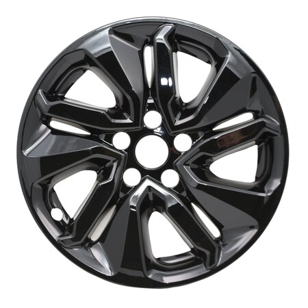 Coast2Coast 17", 5 Split Spoke, Painted, Gloss Black, Automotive Grade ABS, Set Of 4 IWCIMP455BLK